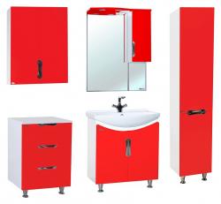 Мебель для ванной Bellezza Лагуна 65 красная